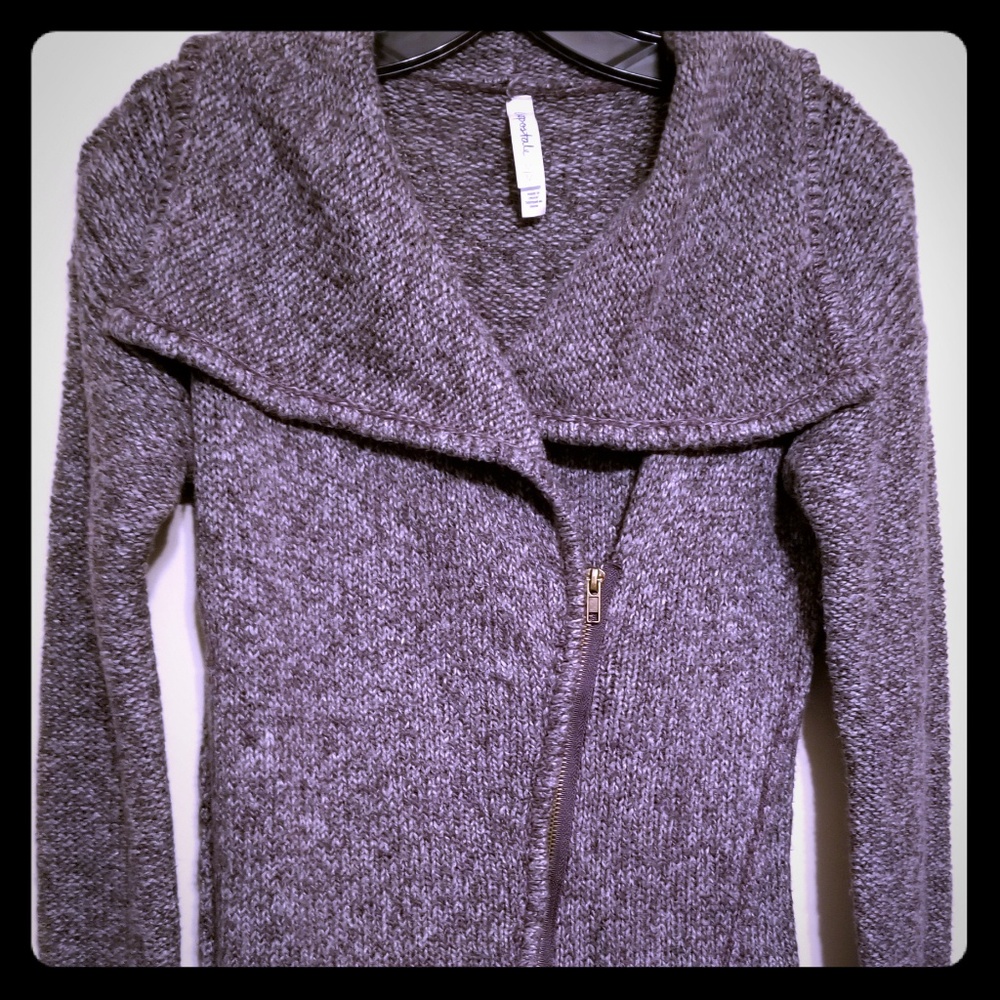 Zip Up Sweater
